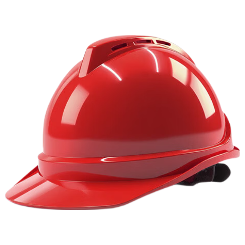 Huixiang Construction Site Safety Helmet, Insulated And Low Temperature Resistant, New National Standard for Construction, Electrical Work And Power Construction, Anti-Smashing Breathable Impact-Resistant Helmet, Invoice Available, Fast Shipping from Beijing Warehouse, No Text, Red Butto