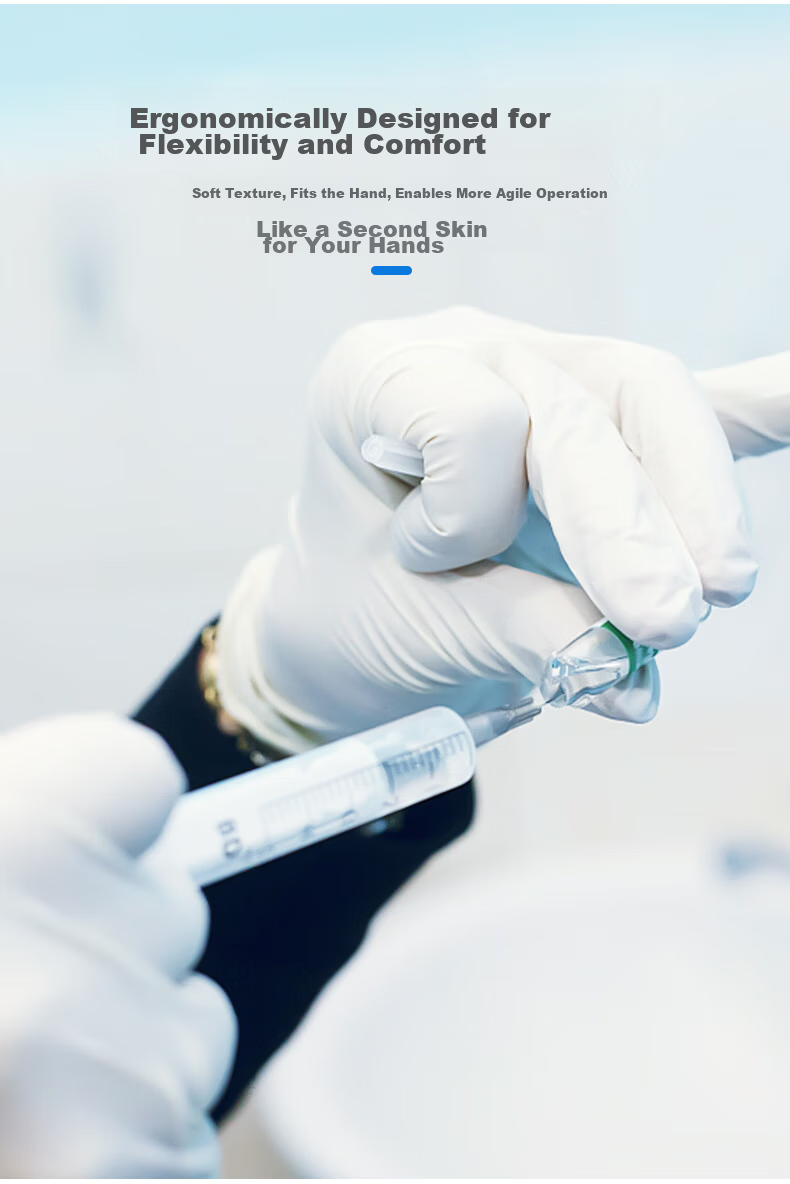 INTCO & JD Joint Brand Disposable Nitrile Food-Grade Gloves Size M 160pcs/Box 6
