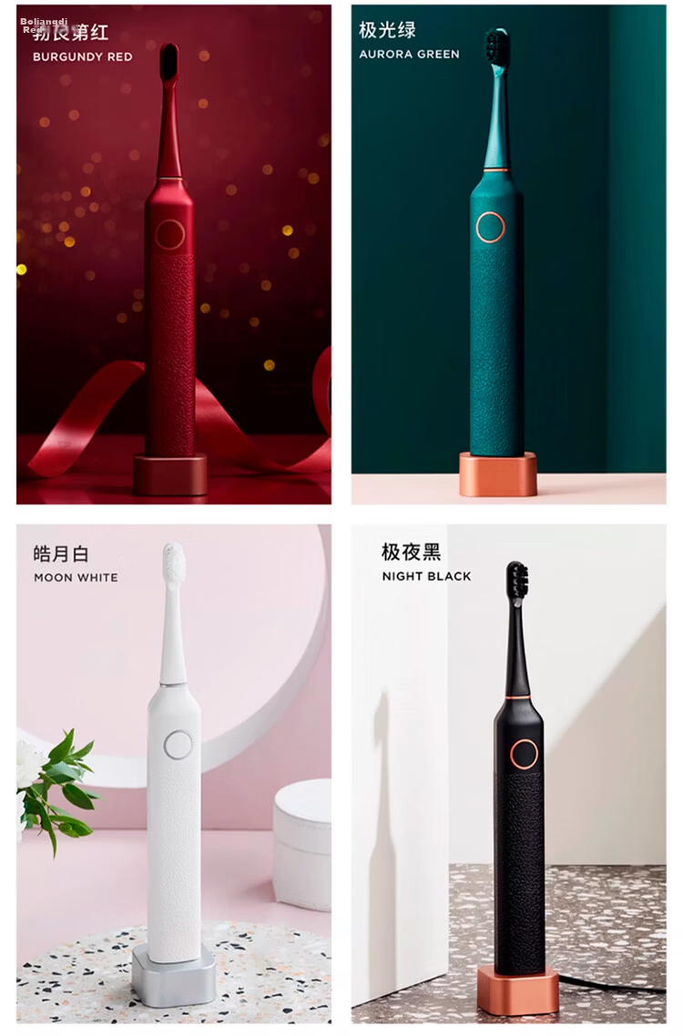HuaShang E1 Electric Toothbrush Adult Couples Fully Automatic Smart Soft Bristles Birthday Gift E1 Pink Single with Replacement Brush Head 26