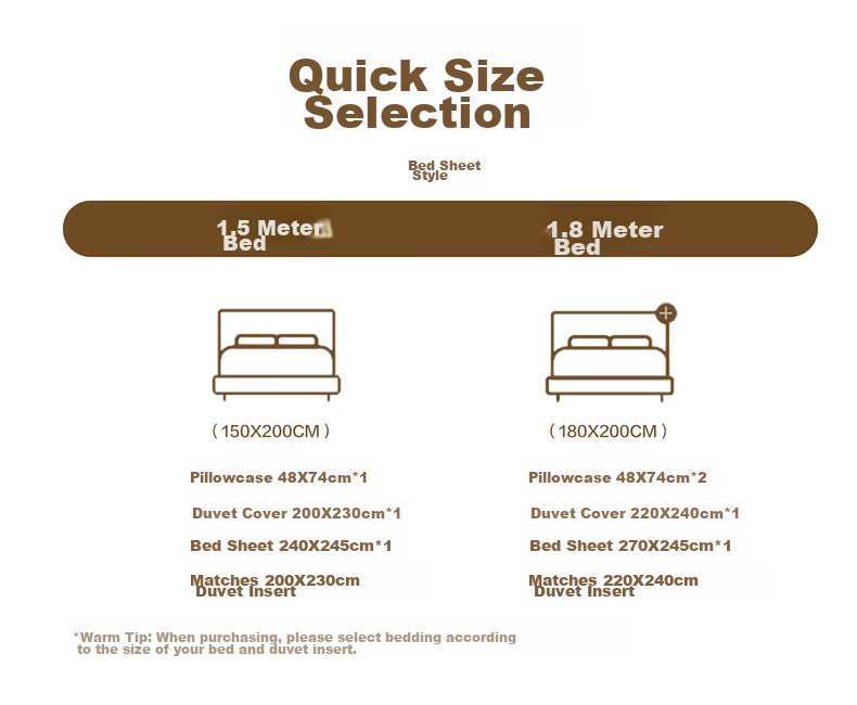 Shuixingjiafang Four-Piece Bedding Set, 100-Count Long-Staple Cotton, 100% Pure Cotton, Silky Duvet Cover And Bed Sheet, Double-Size Luxury High-End for 1.8m Bed, Garden Style 18