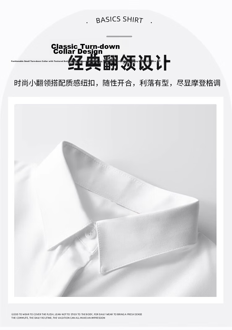 Ziyouxi White Blouse for Women, Spring And Autumn Formal Short-Sleeve Shirt for Interviews And Commuting, French-Style Square Collar Long-Sleeve Top 4