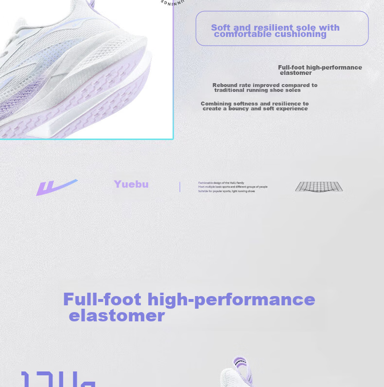 Warrior Women's Summer 2026 New Breathable Soft Sole Lightweight Casual Running Shoes 5593 White Purple Size 40 7