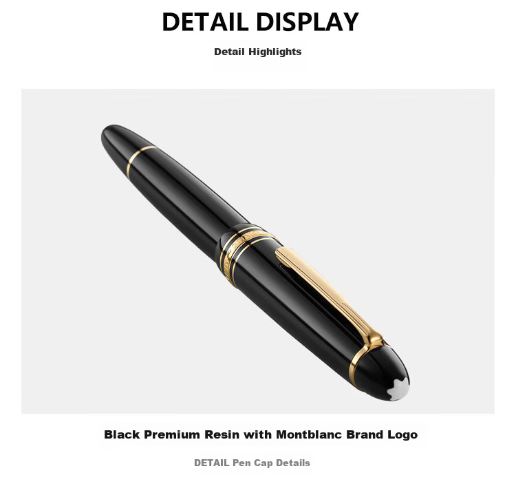 MONTBLANC Meisterstück 162 Gold-Plated Fountain Pen 11402/132454 Gift 6