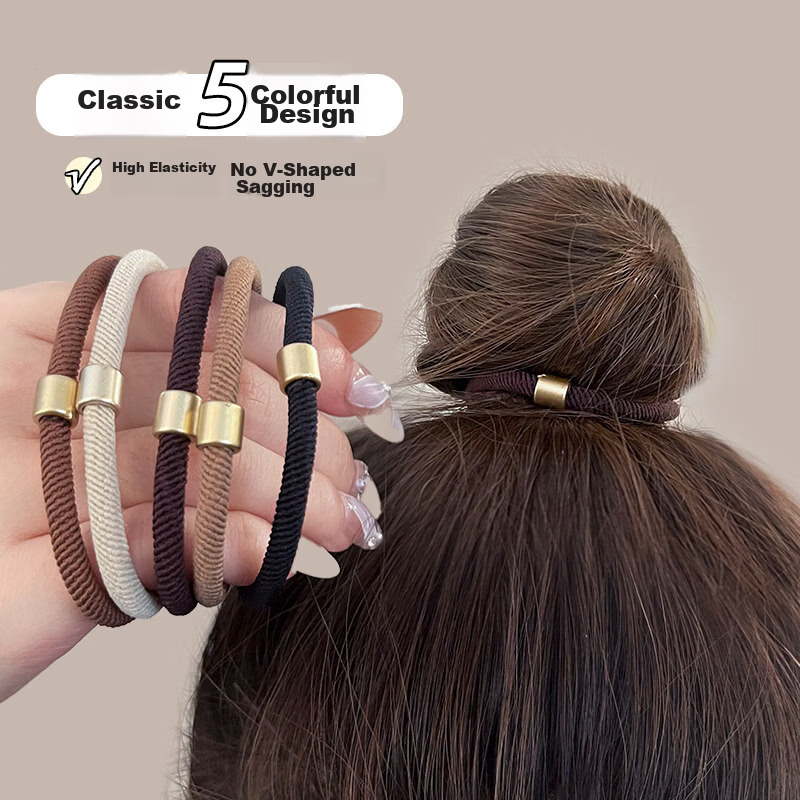 Dongyi Premium High Elastic Durable Hair Ties Children's Day Gift Ponytail Hair Bands Hair Ropes for Girls Birthday Present 1