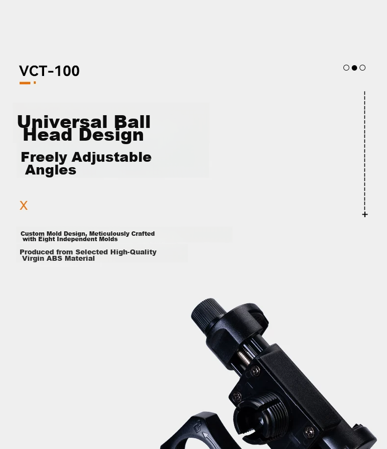 YUNTENG Live Streaming Clamp Tube Phone Holder Expansion Accessories Power Bank Mobile Power Fixed Bracket Multi-Position Tray Extension Accessories Outdoor Photography Dual-Device Additional Clamp 2
