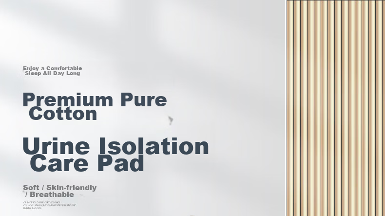 Xibeibei Pure Cotton Waterproof Washable Adult Incontinence Bed Pad Elderly Care Mattress Protector 80x120cm JD Self-operated 1