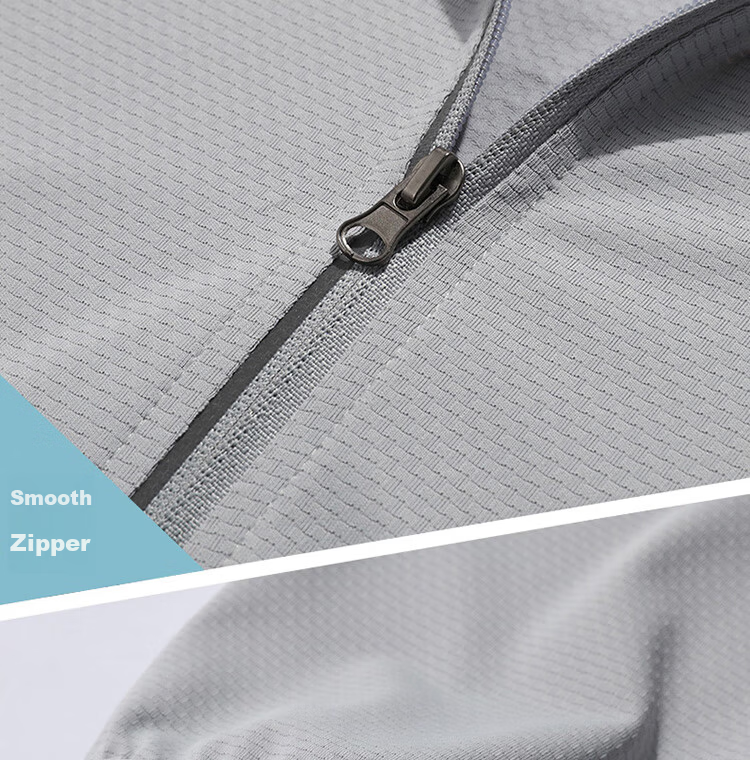 MULINSEN Unisex Lightweight Quick-Dry Ice Silk Sun Protection Jacket Breathable Stretch Skin Jacket White Women's 2XL 20
