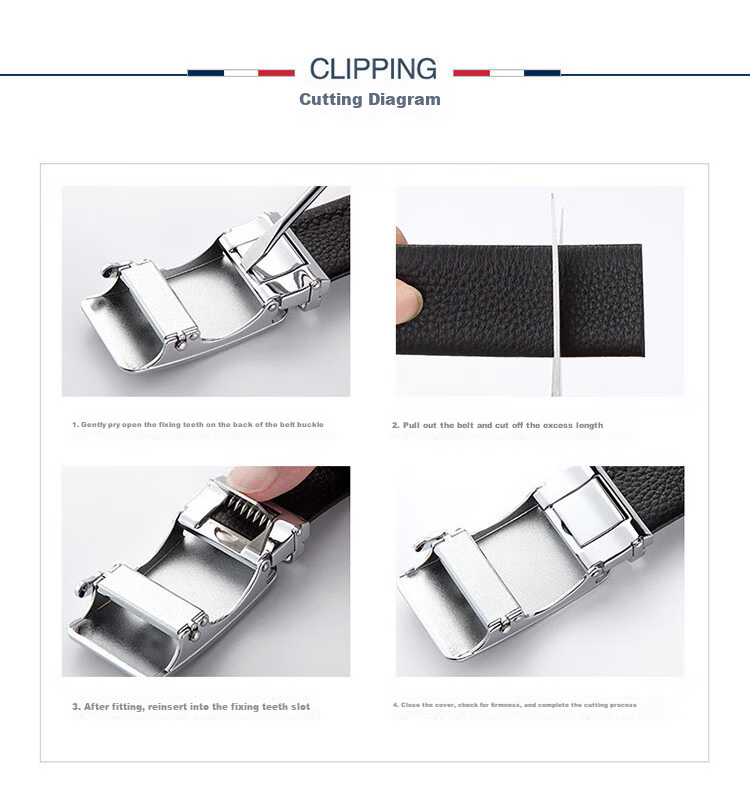 CARTELO Men's Leather Belt with Automatic Buckle, Casual Business Versatile Trouser Belt, Gift for Boyfriend 12