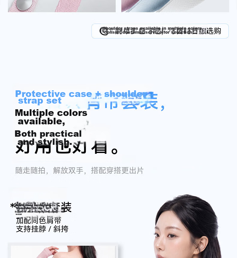 Yangfeisi DJI Pocket 4 Pro Protective Case Body Cover Lens Guard Gimbal Protector Anti-Drop Scratch-Resistant Portable Pocket Camera Accessory 25