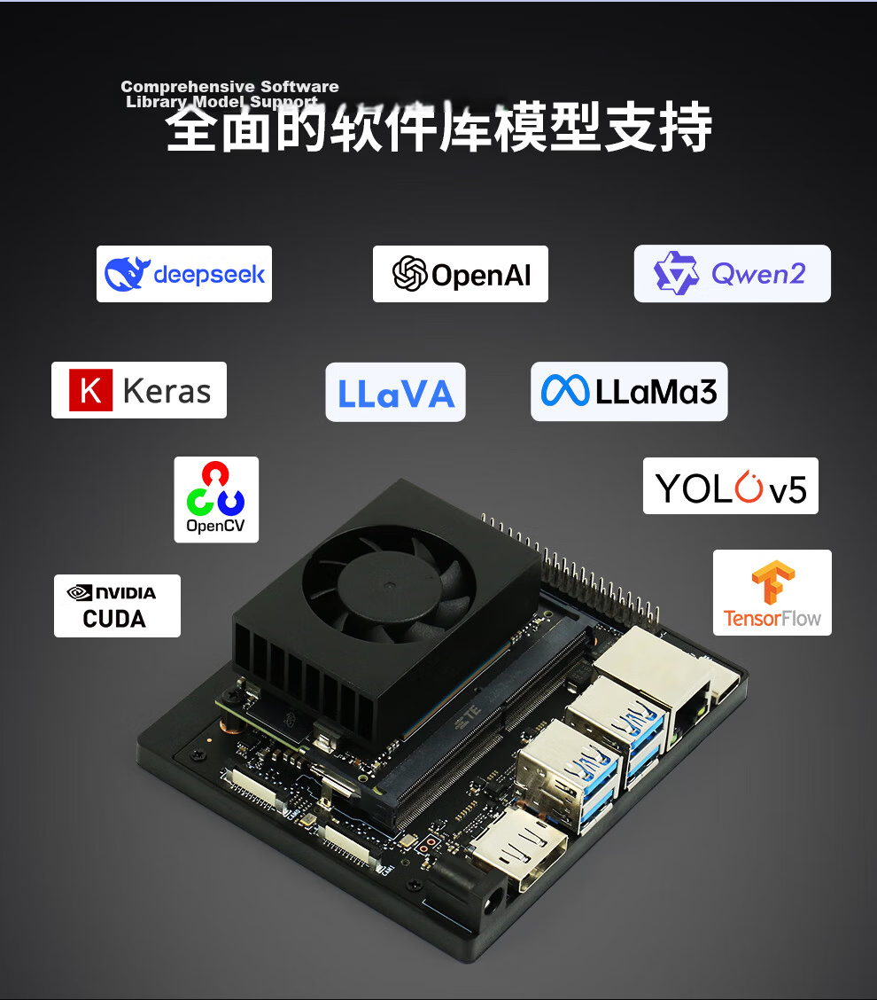 NVIDIA Jetson Orin NX Super 8G 16G Development Board AI Artificial Intelligence Starter Kit 4G Dual Network Ports SSD 8