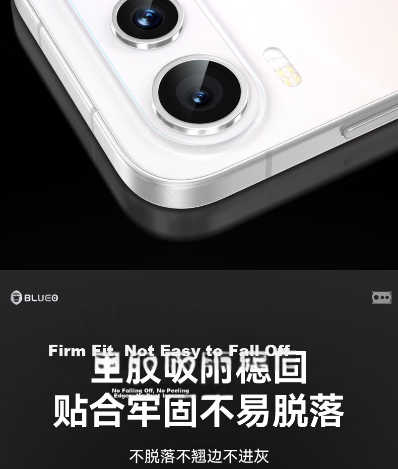 BLUEO AR Anti-Reflective Honor 600Pro Rear Camera Lens Protector High Transparency Shockproof Scratch-Resistant Film 5
