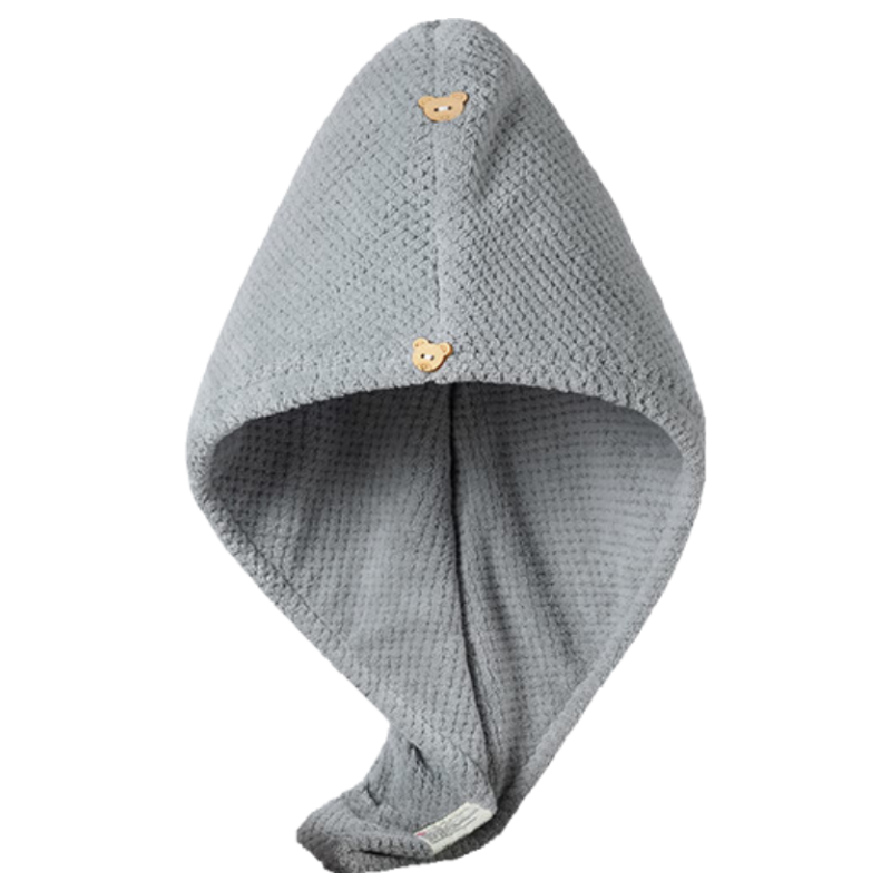 Grace Grade A Thickened Hair Drying Cap, Soft And Absorbent, Quick-Drying Towel, Hair Wrap, Shower Cap, Single Pack
