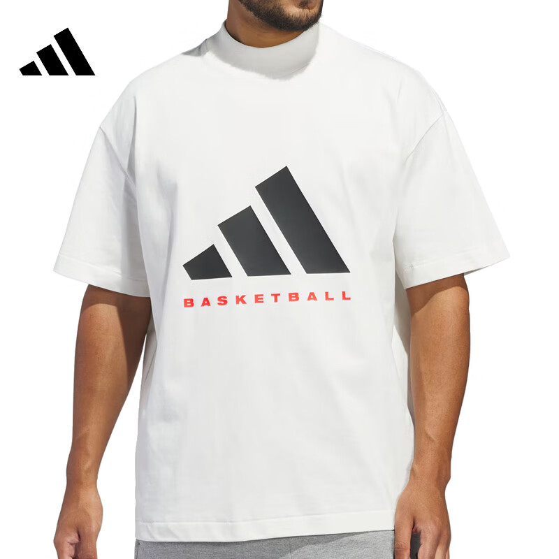 Adidas Unisex Couple Style Fashionable Chapter Comfortable Sports Casual Short-Sleeve T-Shirt XL 12