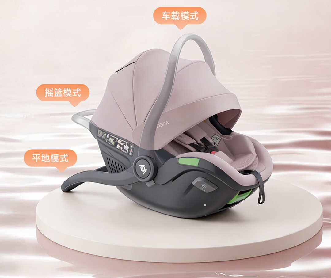 Welldon Little Crown 3 New National Standard Infant Car Seat Carrier 0-15 Months Newborn Baby Special Seat 17