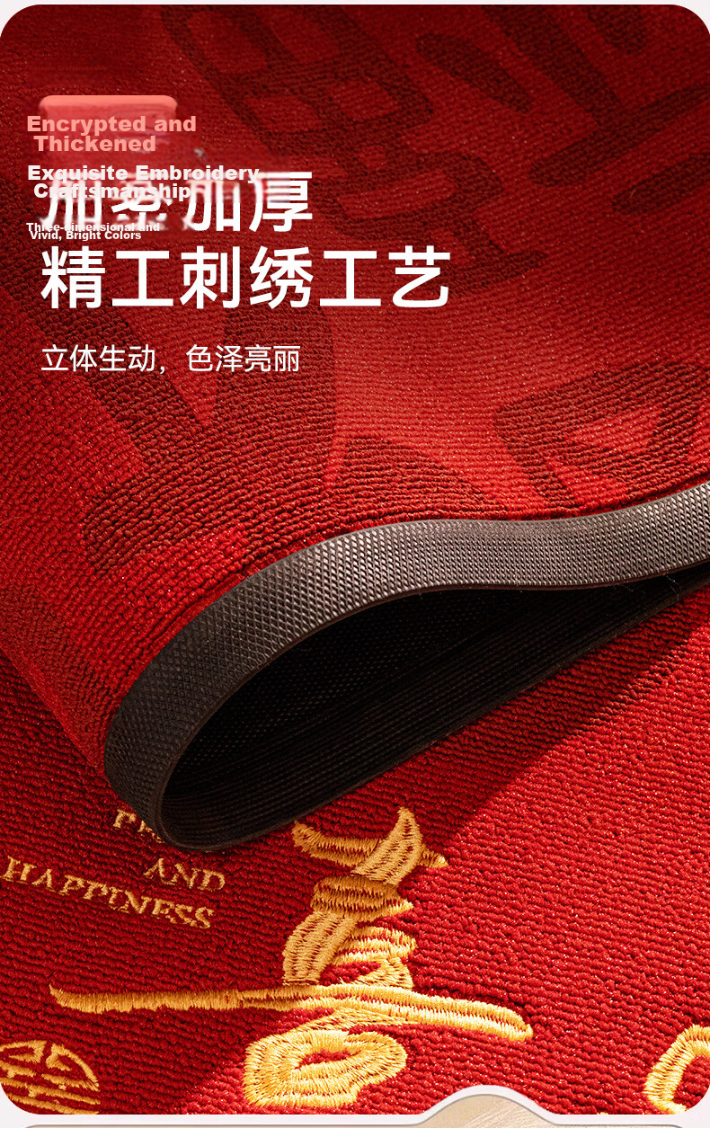Fengliang Premium Entrance Door Mat Non-Slip High-End Floor Carpet 90x120cm 5