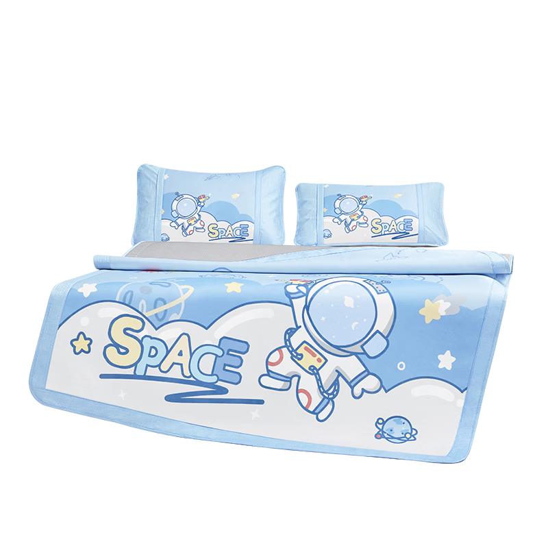 Beyond Kids Baby A-Class Ice Silk Mat Two-Piece Set Soft Summer Cooling Mat 1.2m [Washable]