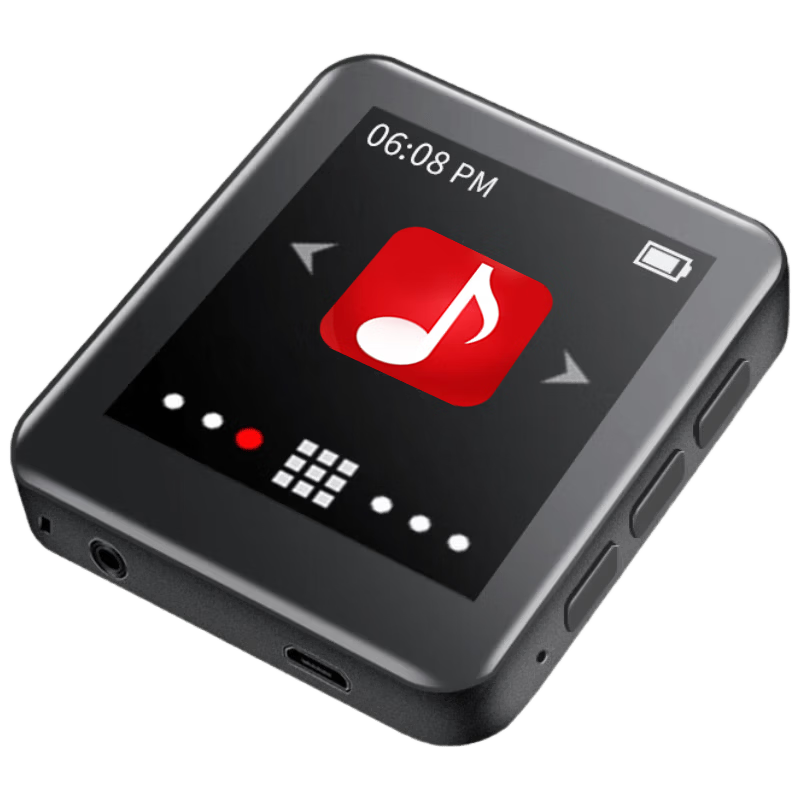 RUIZU M4 32GB MP3/MP4 Lossless Player with Bluetooth Speaker, 1.8-Inch Full Screen, MP5 Music Student MP3 Portable Player, E-Book Reader And Player