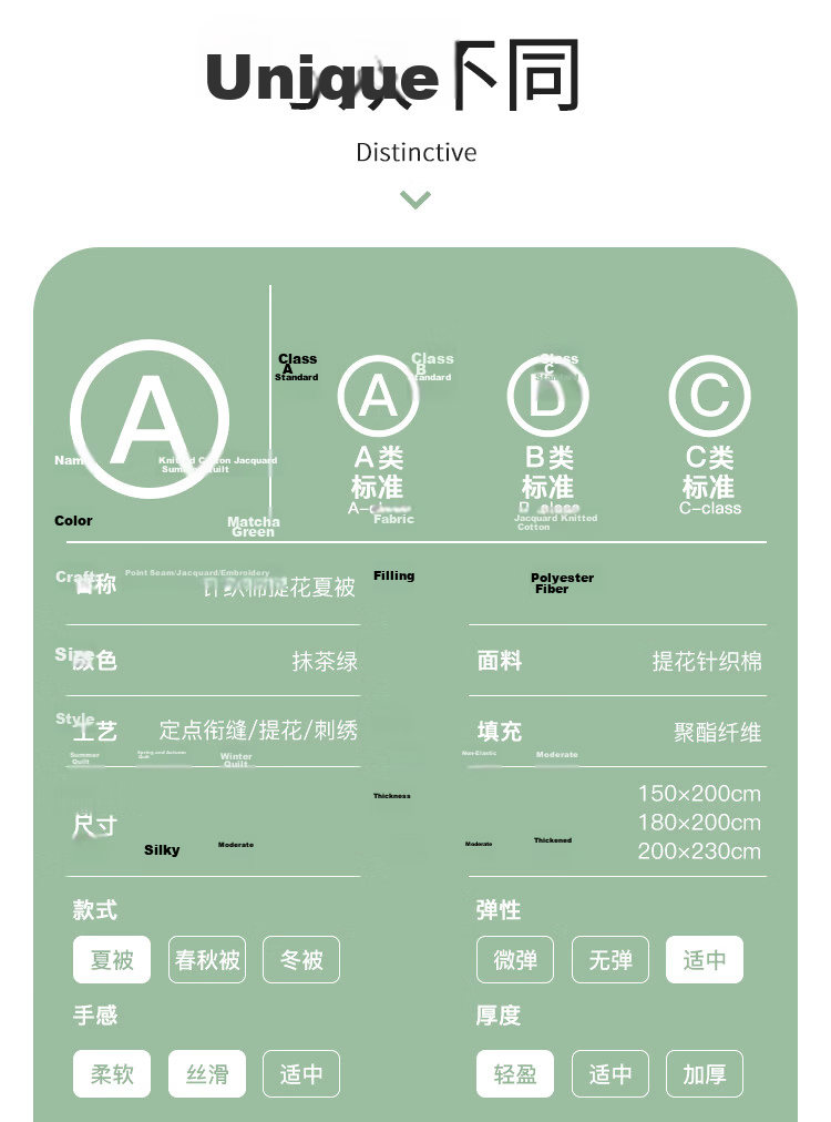 MUJI Workshop MUJI Fabric Quilt Air Conditioning Quilt Summer Quilt Class A Soybean Quilt 200x230cm Garden 2