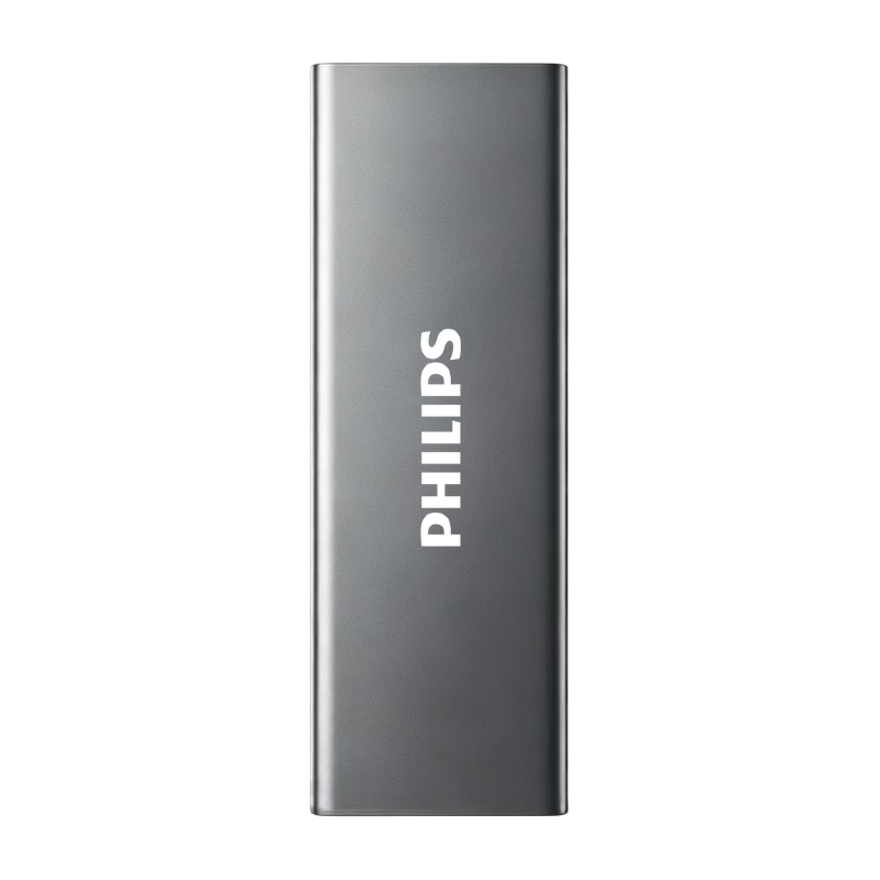 PHILIPS 512GB Portable SSD 1050MB/s High-Speed External Solid State Drive Type-C Mobile PSSD Large Capacity Backup Portable Storage 61PS Series