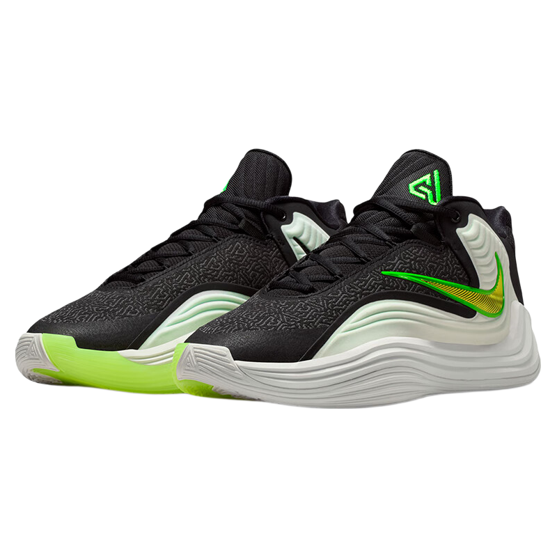 NIKE Men's Basketball Shoes Giannis Freak 7 HF3451-005 Black Green Size 42