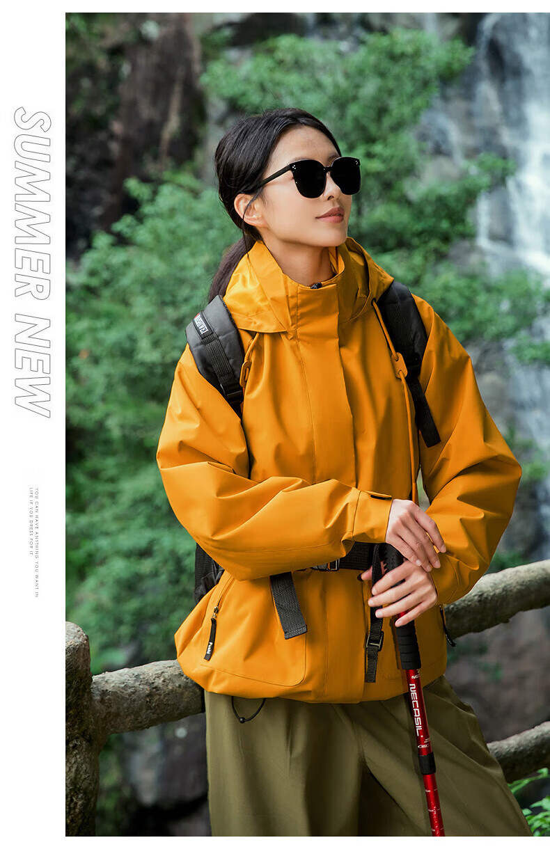 JEEP SPIRIT Unisex Rose Story 3-in-1 Jacket M Ivory 13