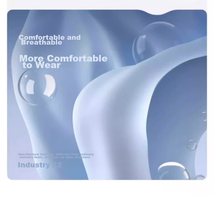 MiiOW Dual-Color Deep Sleep Neck Support Memory Pillow for Cervical Spondylosis, Single Piece 30*50cm 12