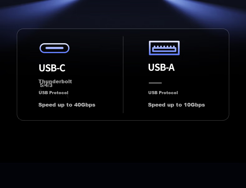 UGREEN USB4 M.2 NVMe External Hard Drive Enclosure, 40Gbps, Compatible with Thunderbolt 3/4, Suitable for Apple Mac Mini Laptop SSD External Solid State Drive 19