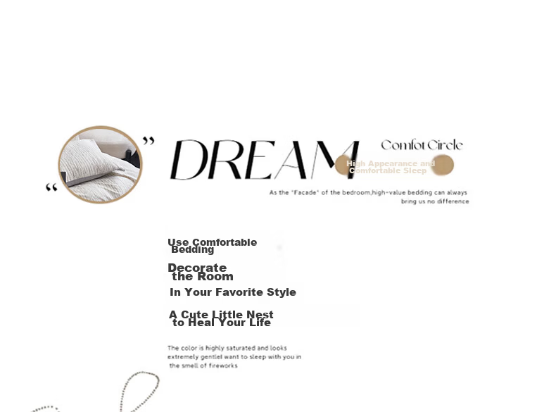 MUJI 100% Cotton Four-Piece Bedding Set, All Cotton Bed Sheet and Duvet Cover, King Size 220x240cm for 1.8/2.0m Bed 2