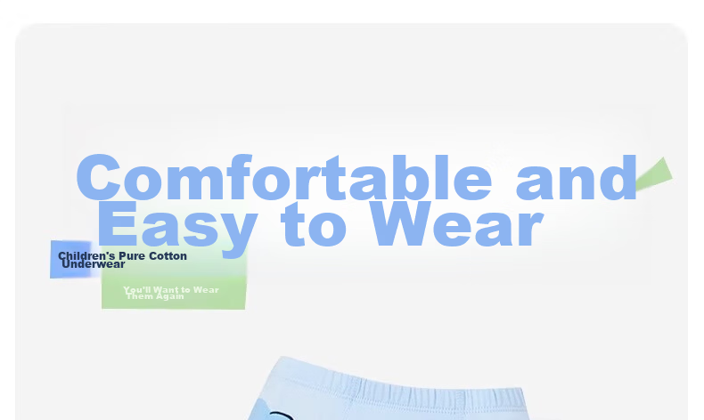Niduoxiong Boys' Underwear, Class A Pure Cotton, Baby And Toddler Boxer Briefs, Children's Shorts, No Wedgie 2