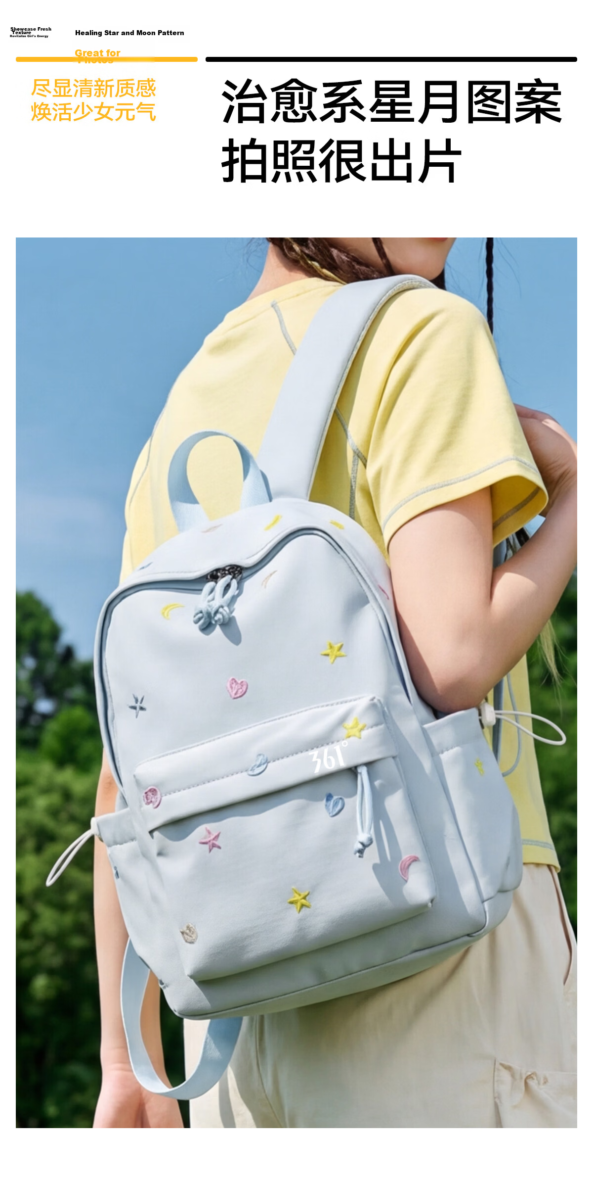 361° Lightweight Compact Small Backpack for Women 2026 New Travel Mini Hiking Outdoor Sports Bag 5