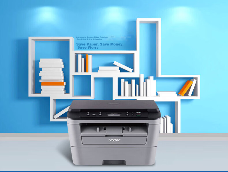 Brother DCP-L2628DW Monochrome Laser All-in-One Printer 34ppm (Wired & Wireless, Remote, Automatic Duplex Printing, High-Capacity Consumables Included) 2