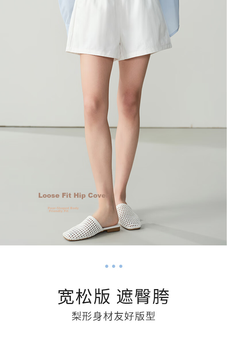 Langsha Women's Summer Shorts 2025 New Fashion Pure Cotton Slim Fit Lightweight Cool Casual Sports Pants 4