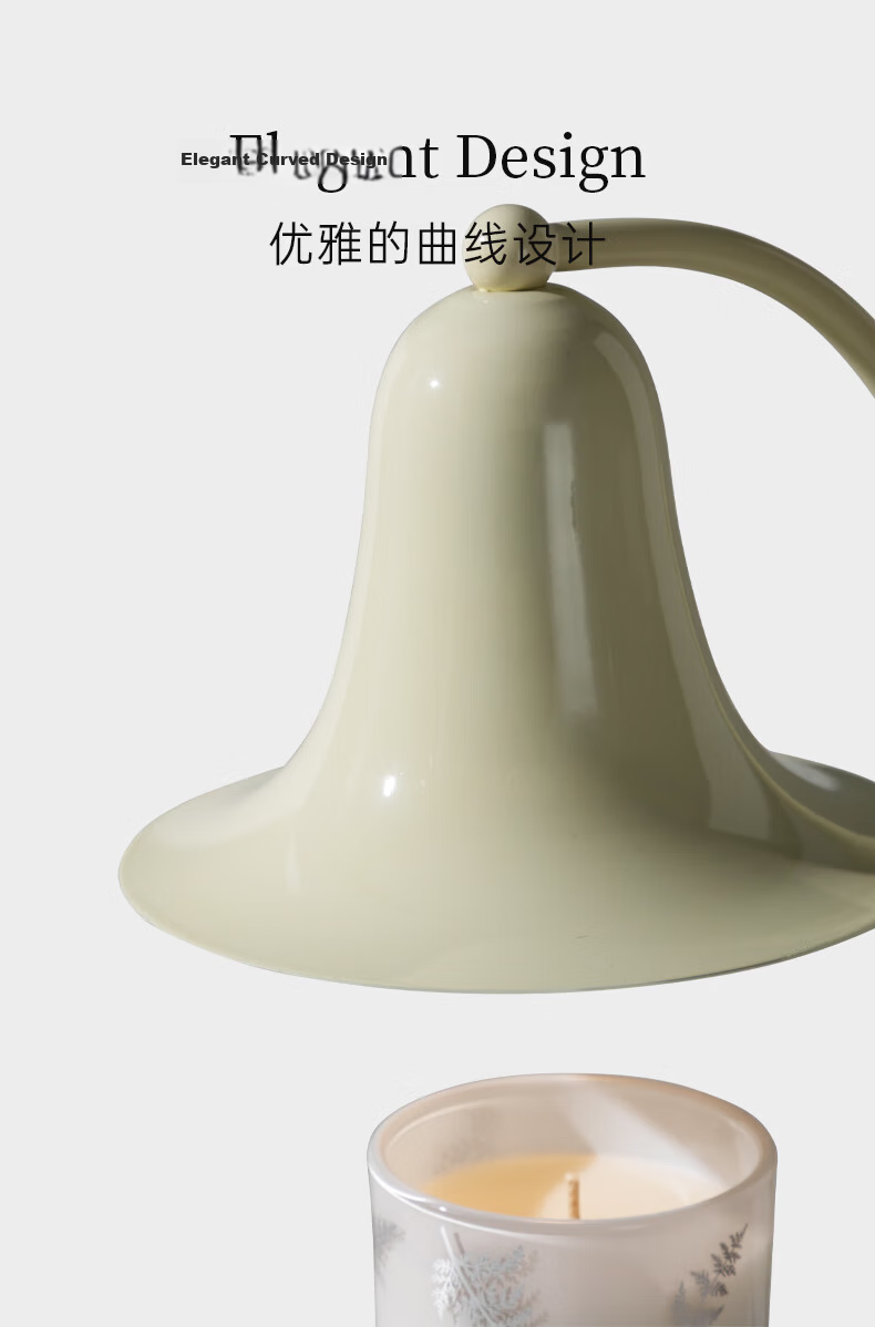 Jupiter & Venus Lily of The Valley Scented Lamp, Indoor Fragrance Melting Wax Lamp, Flameless Diffuser, Aromatherapy Atmosphere, Birthday Gift, Wedding Present for Friends 12