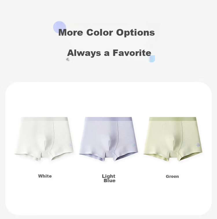 Jiusuibian Boys' A-Class Thin Antibacterial Breathable Boxer Briefs for Children Ages 5A, Youth, Cool and Comfortable Four-Point Shorts 11