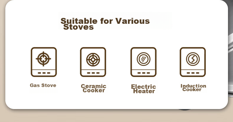 KBH 304 Stainless Steel Three-Layer Steamer Pot with Composite Bottom, Multi-Functional Anti-Scalding Cookware, 30cm, Compatible with Gas Stoves 19
