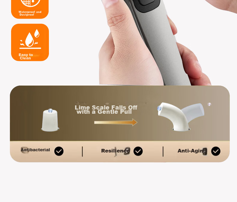 BOONEN Shower Set Integrated Thermostatic Pressure-Boosting Bathroom Handheld Shower Head Kit 28