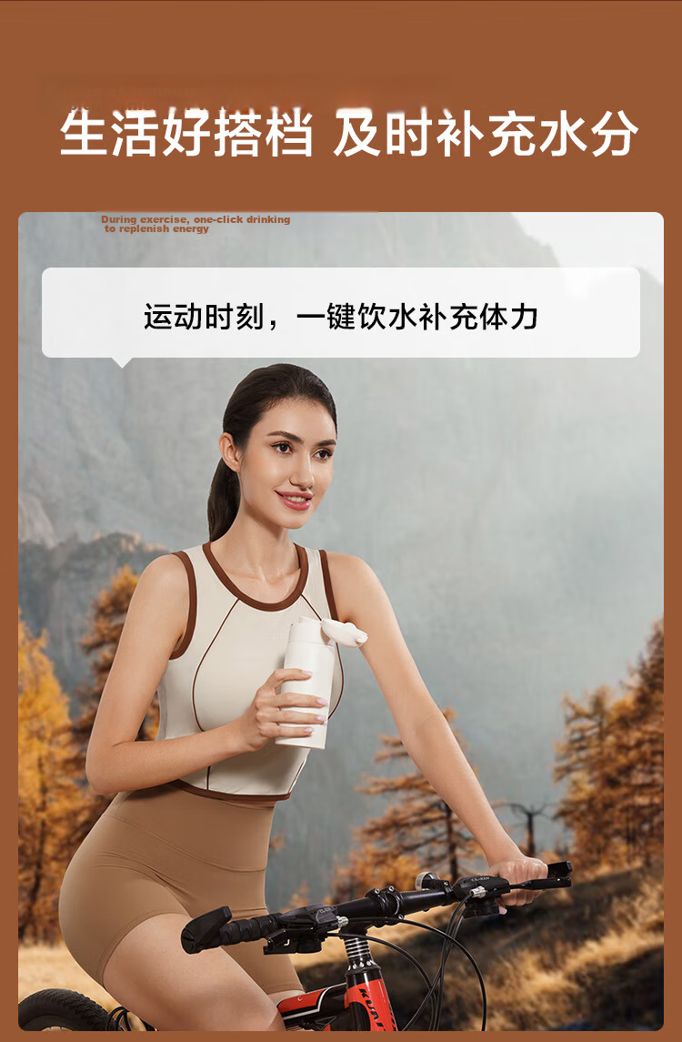 JD Jingzao Insulated Mug [COSTA Collaboration] Flip Lid Portable Stainless Steel Coffee Cup 350ml 8