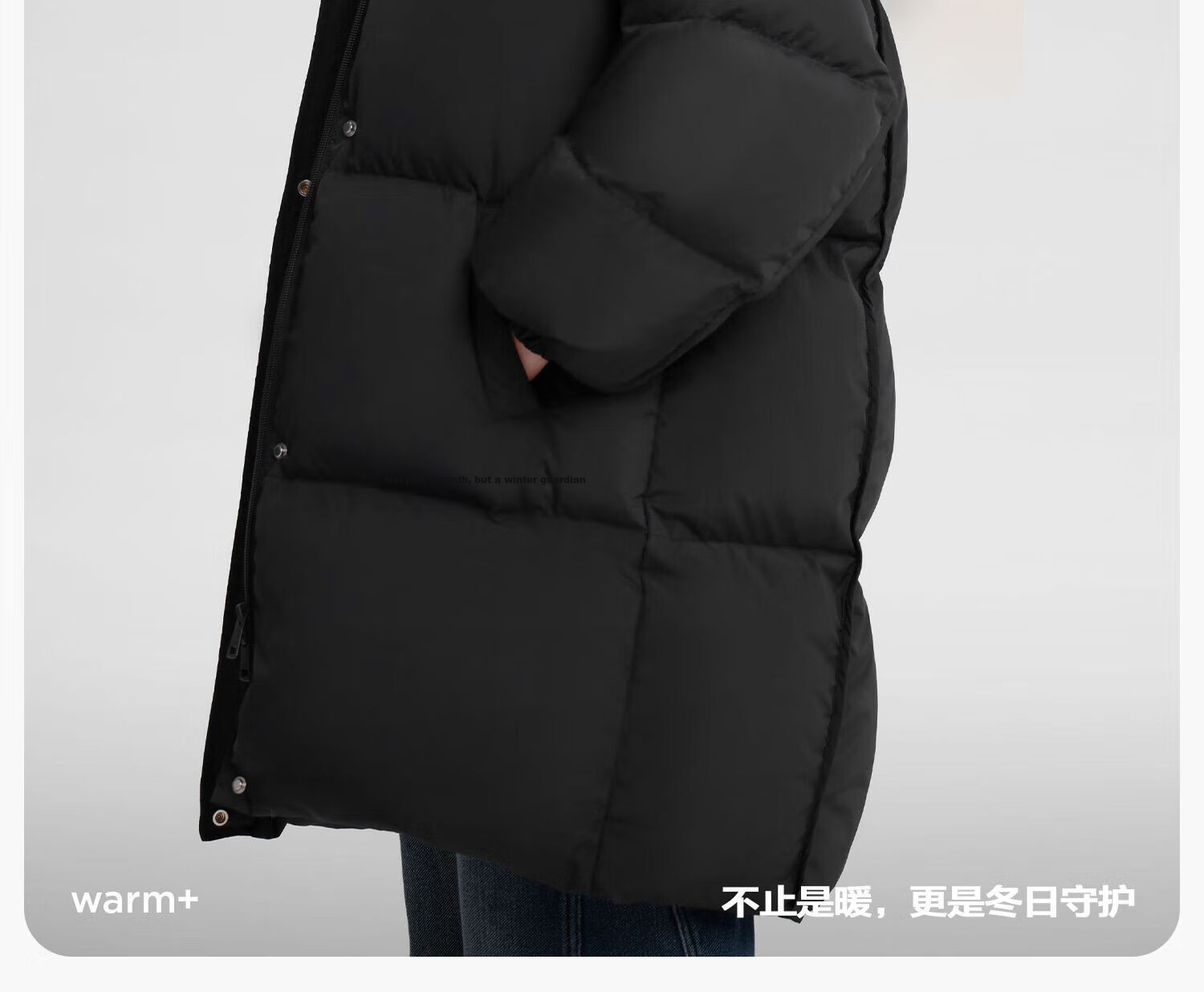 Zuo Xi Boys' Mid-Length Down Jacket Winter Warm Thickened Hooded Coat Red Size 130 New Year Outfit 3