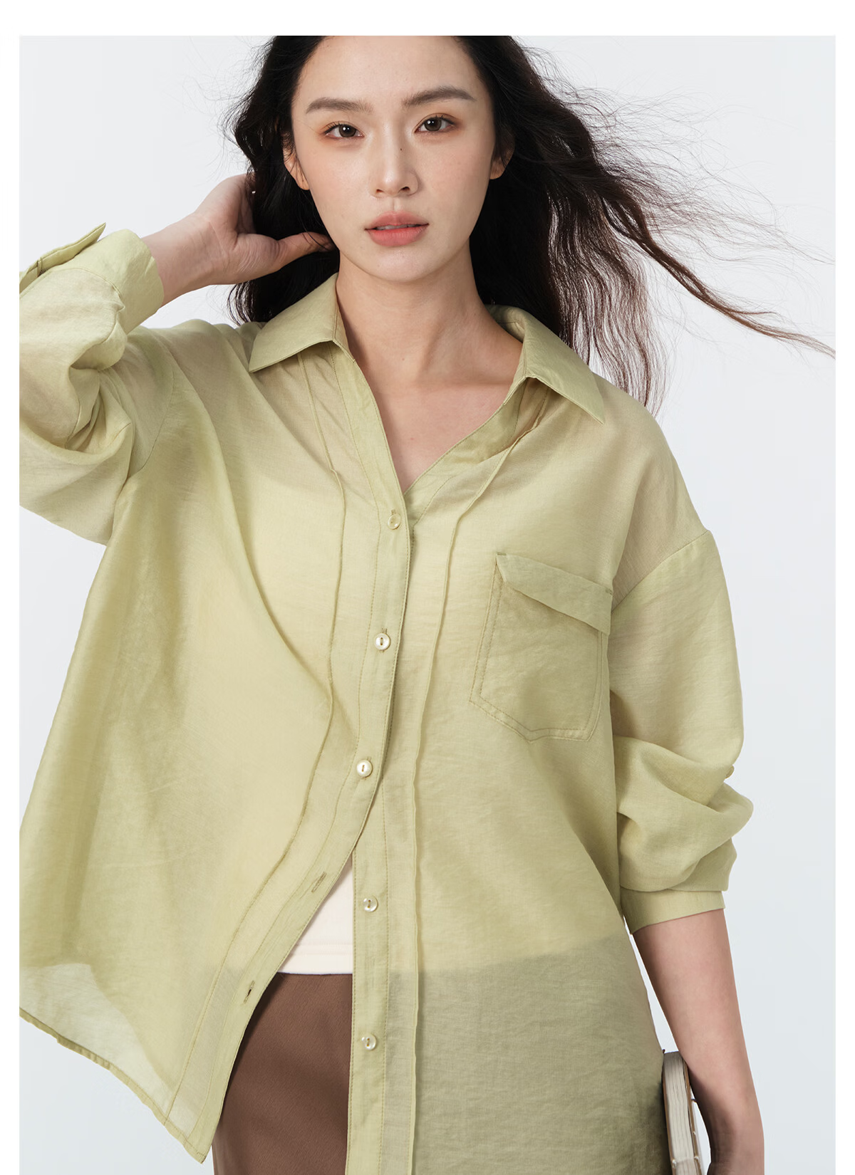 RA&RN RARN/Love Like You Lightweight Lapel Lyocell Shirt 26