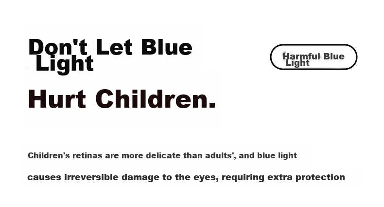 Pulais Kids Blue Light Blocking Glasses Anti-Myopia Frame Unisex Dark Blue 8072 + Gift Box 12