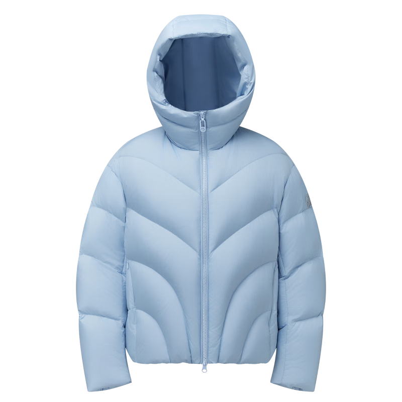 BOSIDENG Women's 25-Year 90% Down Thickened Hooded Loose Short Casual Warm Jacket Winter Coat
