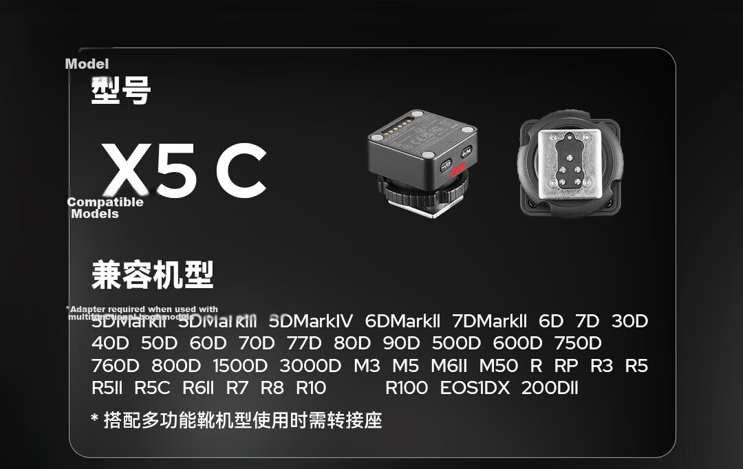 Godox IT32 Touchscreen Flash High-Speed Sync TTL Compact Hot Shoe On-Camera Flash Portable Outdoor Portrait Photography Light [X5 CM Trigger] Canon Version 5