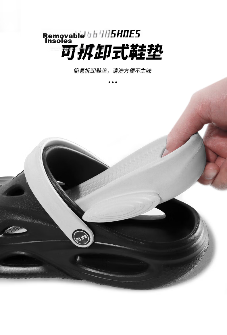 Warrior Official Men's Slippers 2026 Summer Outdoor Sandals Men's Outdoor Clogs Men's Beige Gray Black Size 42 12