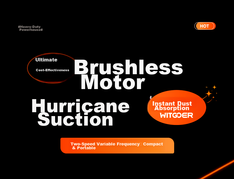 Zhiguozhe Handheld Car Vacuum Cleaner Portable Wireless High-Power Brushless Small Desktop Home Dual-Use Pet Hair Remover 5