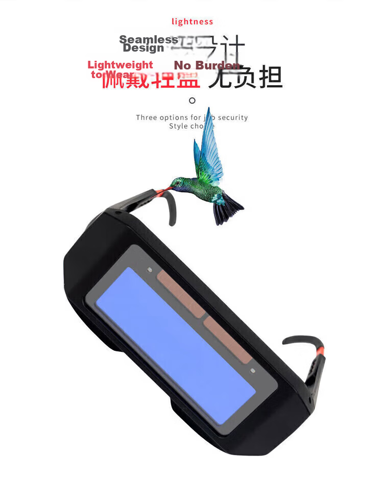 Shengli Welding Protective Mask Welder Special Protective Helmet Solar Lithium Battery Powered True Color Lens VH107 12