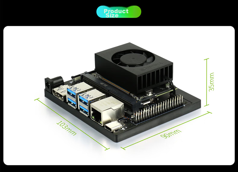 NVIDIA Jetson Orin Nano Super Development Kit Board AI Artificial Intelligence Vision Development Board 67 TOPS 26