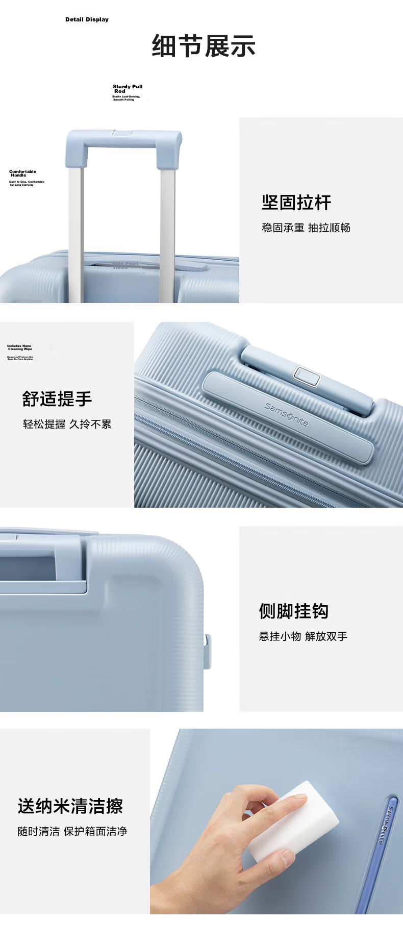 Xinxiuli Luggage 20-Inch 2026 New Model Suitcase with Front Opening, Travel Case, Leather Trunk, Password Lock Carry-On Suitcase US8 Pink 14