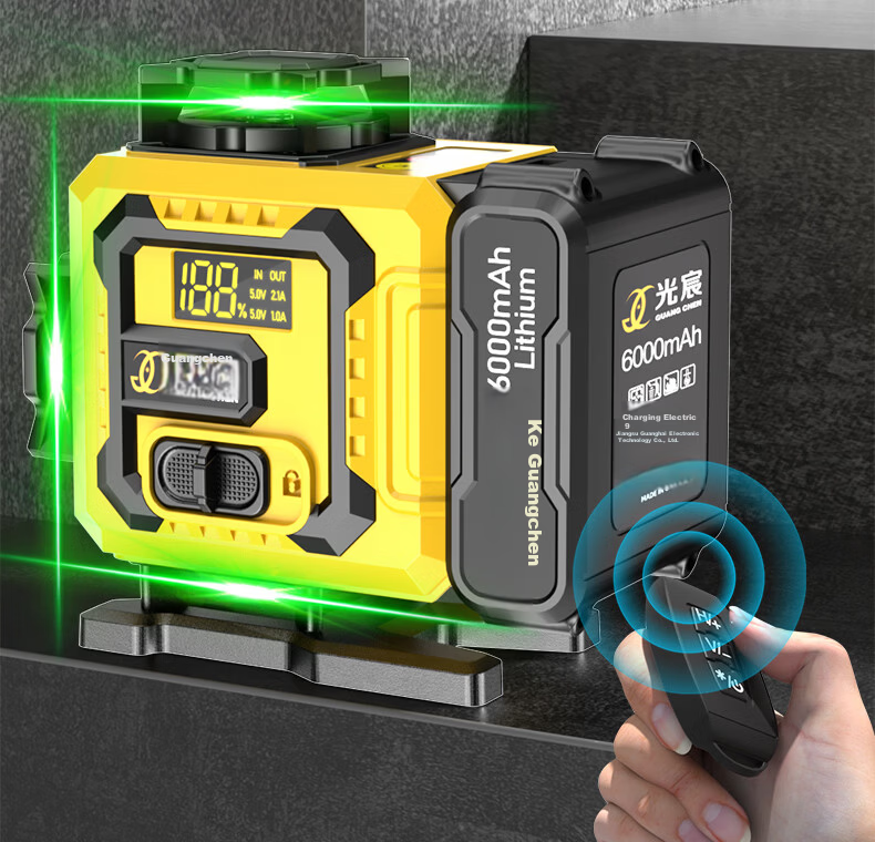 Guangchen 8-Line Infrared Level High-Precision Strong Light Auto-Leveling Laser Level Outdoor Daylight Fine Line 23