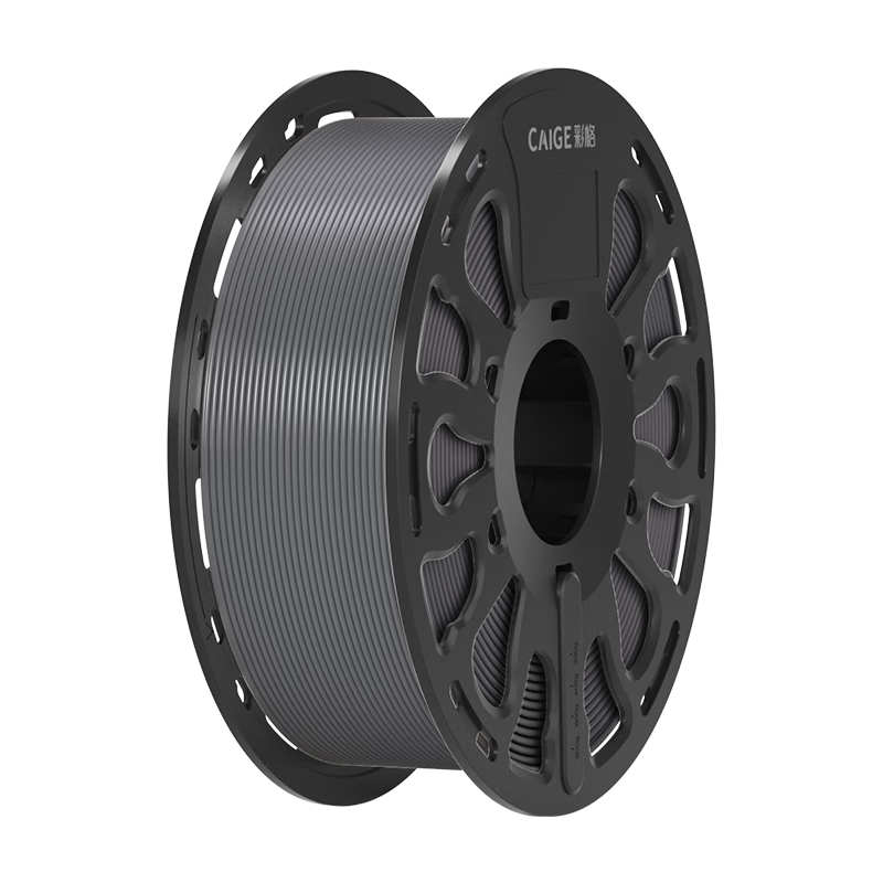 Caige 3D Printing Filament ABS 1.75mm Compatible with Tazhu, Creality, Elegoo, Zongwei Cube, Aurora Erwo 3D Printer Filament Gray 1kg