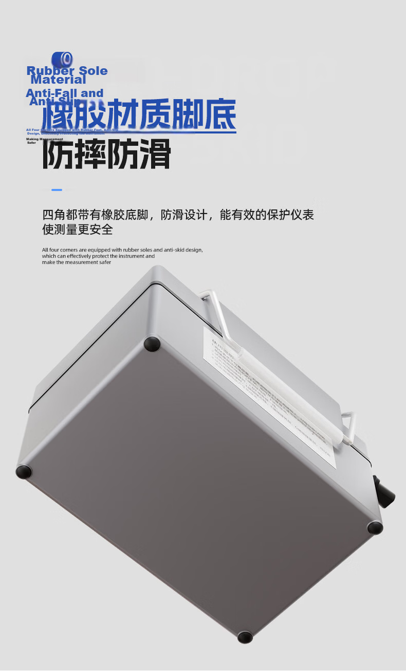 XIANGRUIDE.2012 Insulation Resistance Tester Hand-crank Megohmmeter ZC25-4 (1000V-1000M) Plastic Case 6